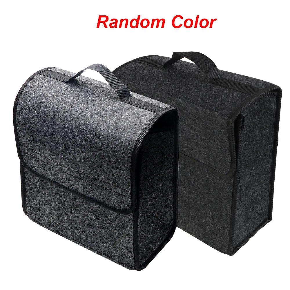 Tech Accessories Bag - KKJOY フェルト車のトランクオーガナイザー折りたたみ収納袋自動車後部座席バックオフロード 4x4 取付ポーチ耐久性のあるアクセサリー
