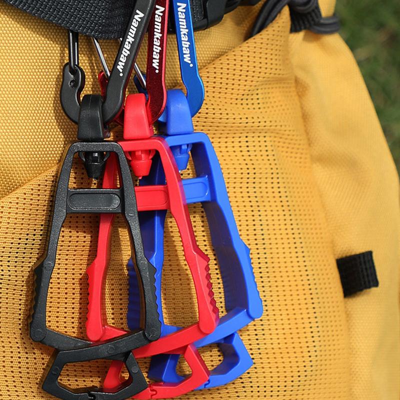 Tech Accessories Holder - 労働者用建設屋外多機能バックル安全作業手袋ホルダー落下防止グローブベルトクランプ