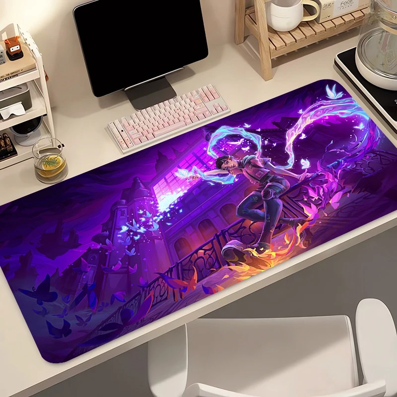 Tech Accessories Pc - マウスパッドゲーマーコンピュータアニメ PC Valorant Clove マウスパッド Varmilo