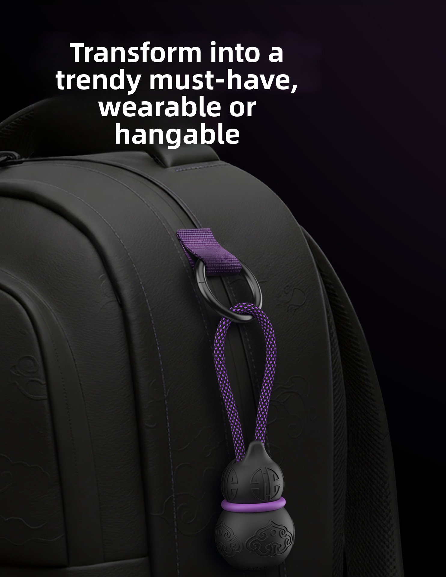 Tech Keychain Accessories - 携帯用ケーブルオーガナイザーキーチェーン シリコンケーブルホルダー 短いケーブル収納 旅行用バックパック テックアクセサリー ギフト