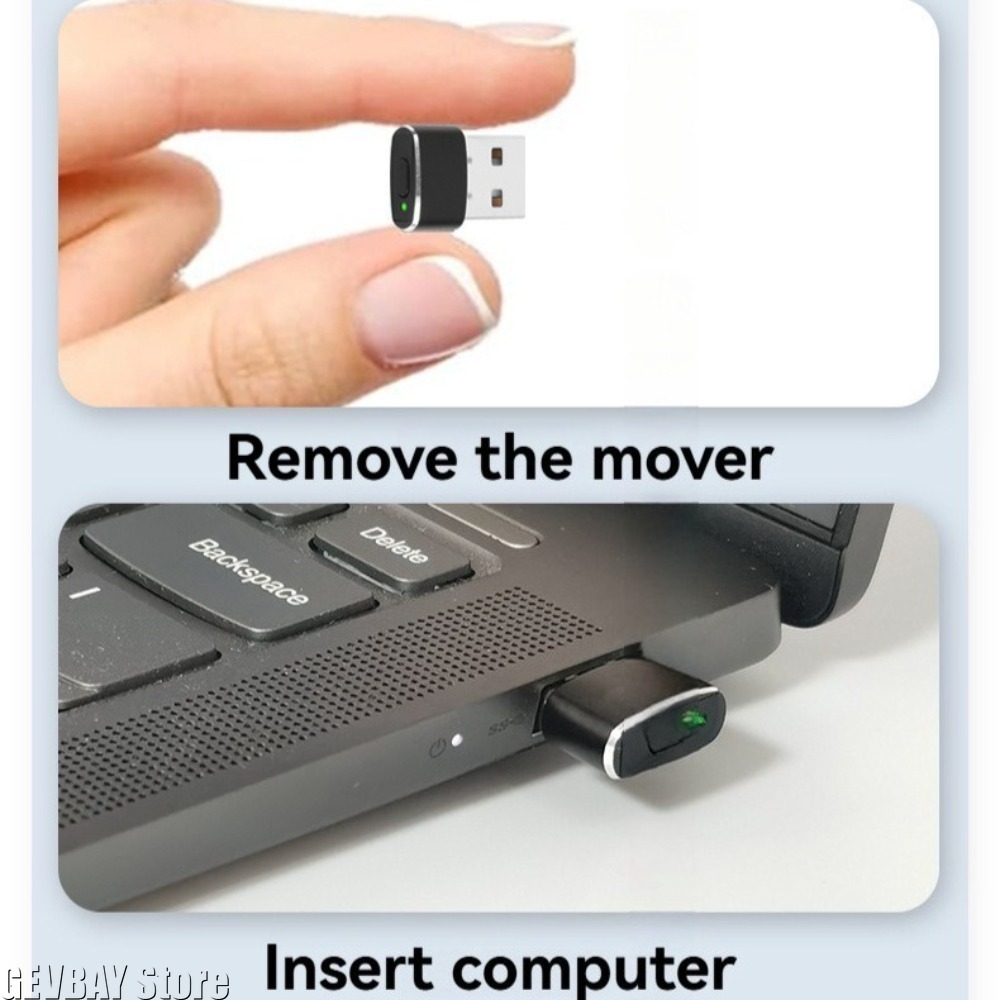 ミニ USB マウス ジグラー 検出不可能なマウス ムーバー - Tech Accessories Pc のレビューと価格