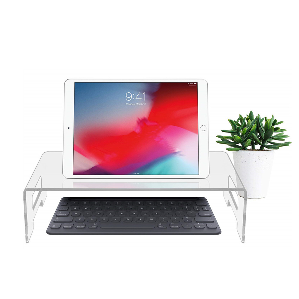 ノートパソコンスタンド アクリル製 プレミアム素材 ポータブ - Laptop Stand Bamboo のレビューと価格