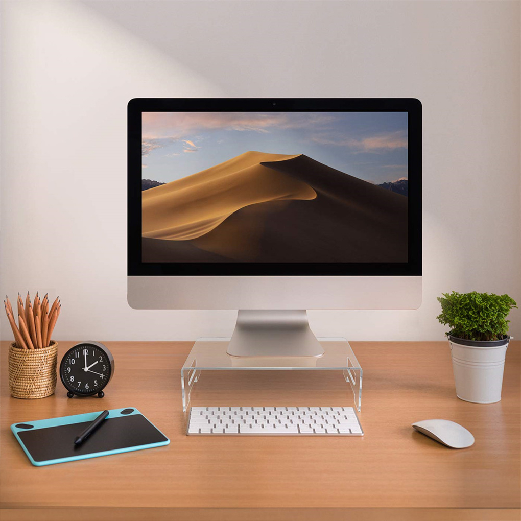 ノートパソコンスタンド アクリル製 プレミアム素材 ポータブ - Laptop Stand Bamboo のレビューと価格