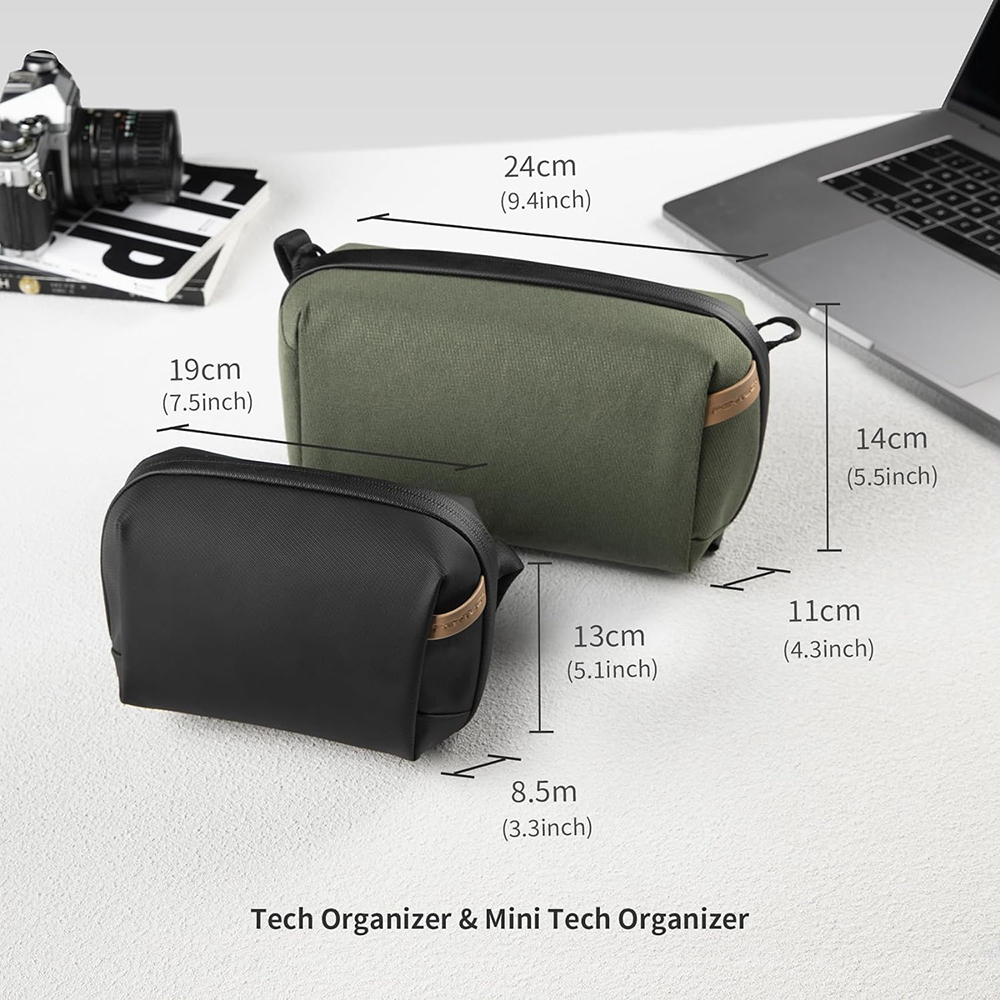 PGYTECH テックポーチオーガナイザーバッグ防水小型エレ - Tech Accessories Bag のレビューと価格