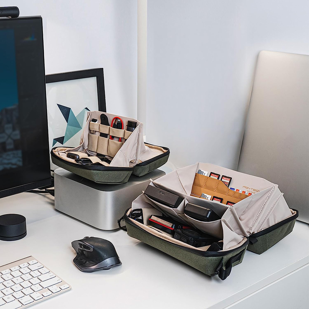 PGYTECH テックポーチオーガナイザーバッグ防水小型エレ - Tech Accessories Bag のレビューと価格