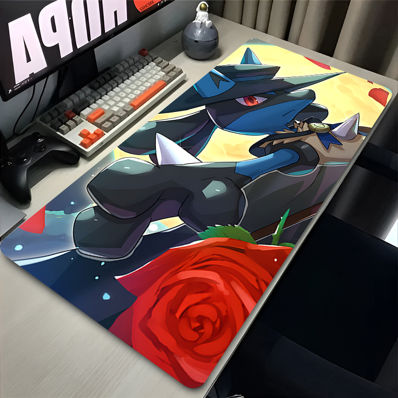 マウスパッドクールアニメ P-ポケモン ルカリオ マウスパッ - Tech Accessories Pc のレビューと価格