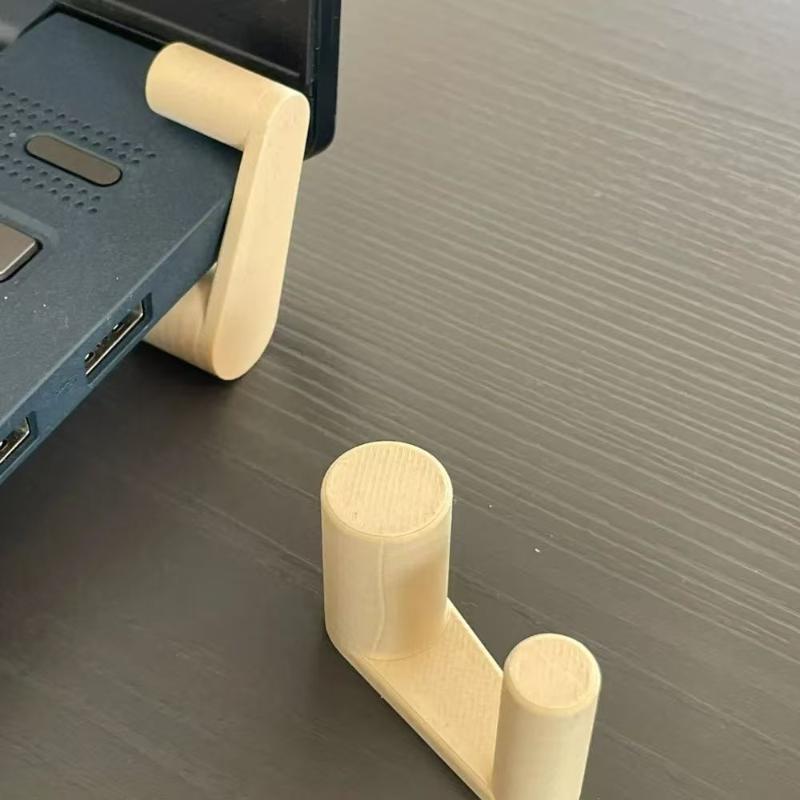 【新製品】1ペア ポータブルノートパソコン冷却スタンド 通気 - Laptop Stand Bamboo のレビューと価格