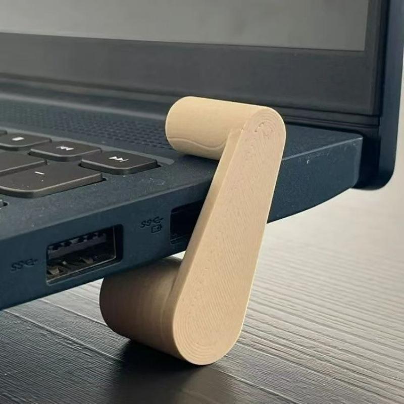 【新製品】1ペア ポータブルノートパソコン冷却スタンド 通気 - Laptop Stand Bamboo のレビューと価格