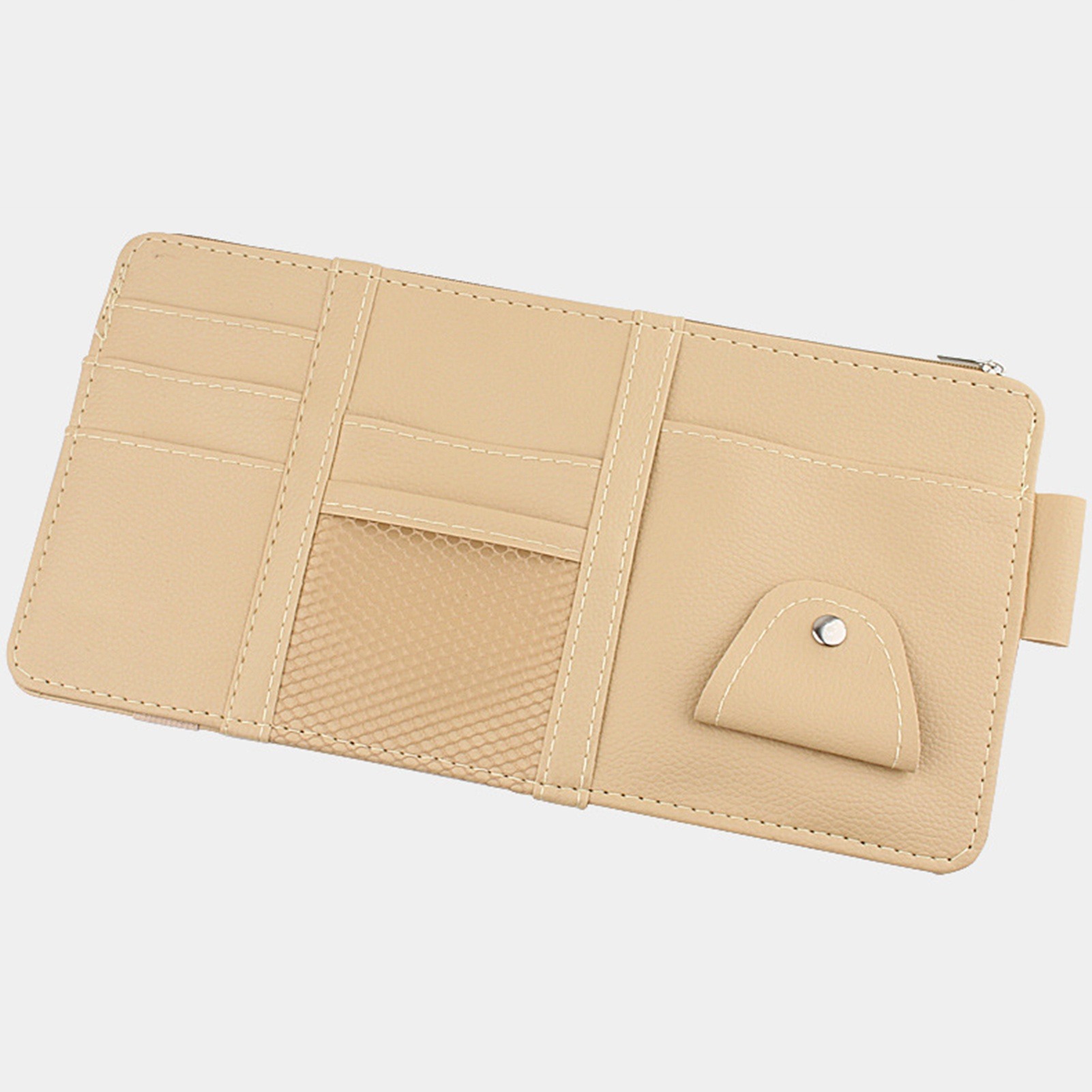 車用サンバイザーオーガナイザー、車内アクセサリー収納ポケット - Tech Accessories Bag のレビューと価格