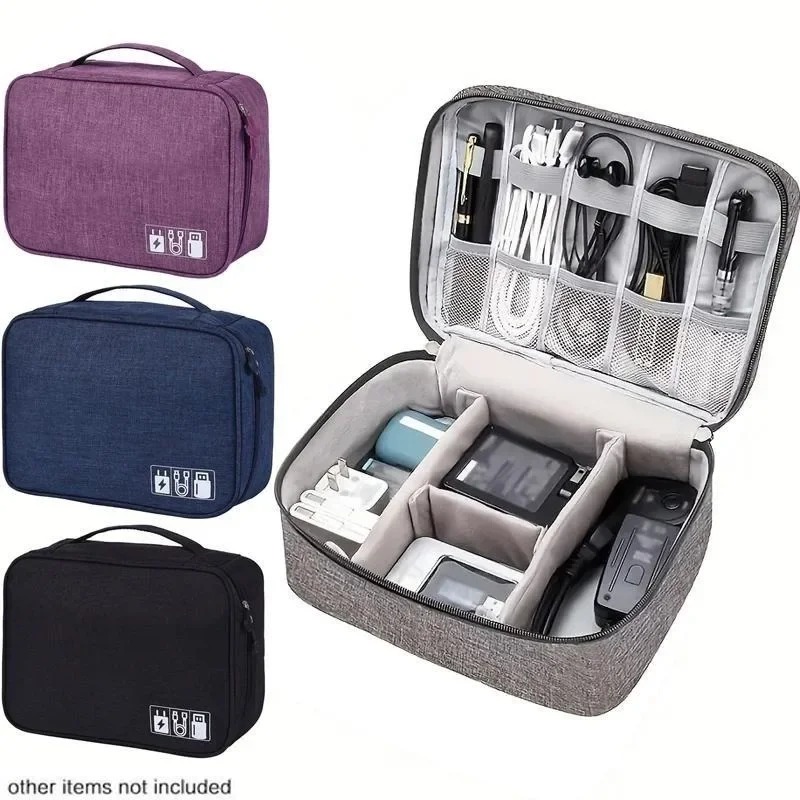 電子機器オーガナイザー トラベルケース 防水ケーブルオーガナ - Tech Accessories Storage のレビューと価格