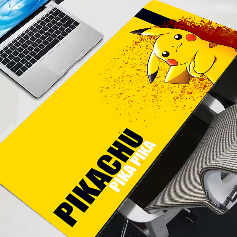 マウスパッド大 P-ピカチュウゴム PC コンピュータゲーム - Tech Accessories Pc のレビューと価格
