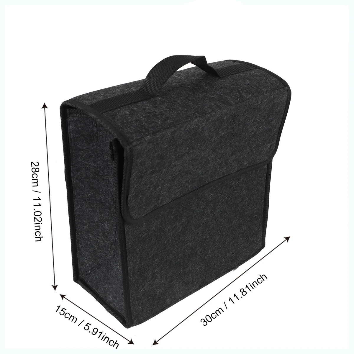 KKJOY フェルト車のトランクオーガナイザー折りたたみ収納 - Tech Accessories Bag のレビューと価格