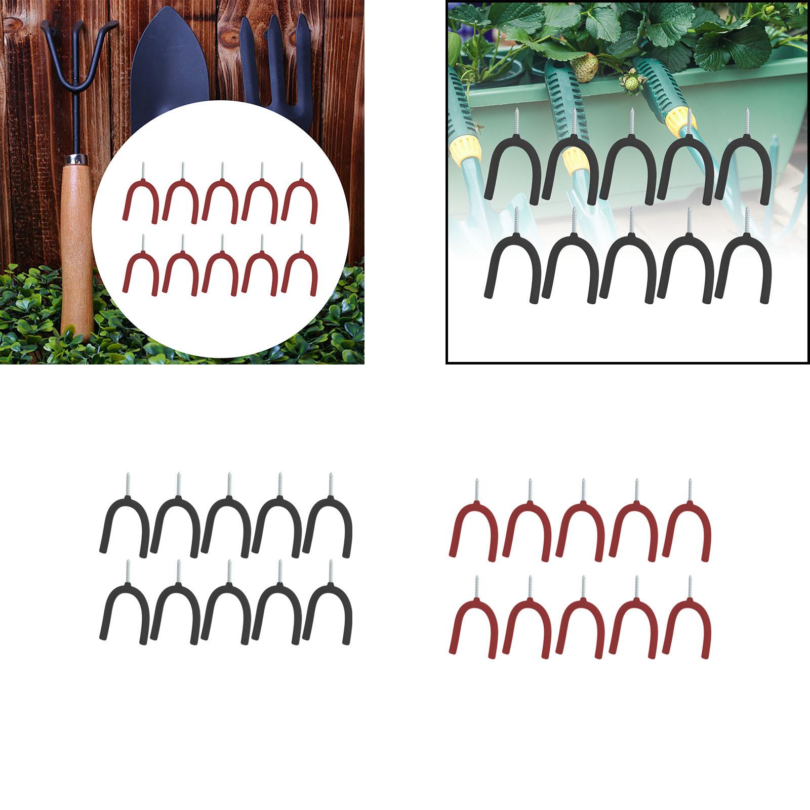 頑丈なU字型フック。ガレージや作業場の壁に取り付けて、工具や - Tech Accessories Holder のレビューと価格