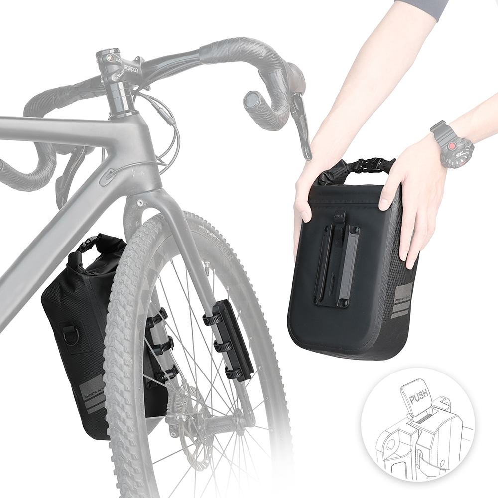 Rhinowalk 2 個バイククイックリリースフロントフォ - Tech Accessories Bag のレビューと価格