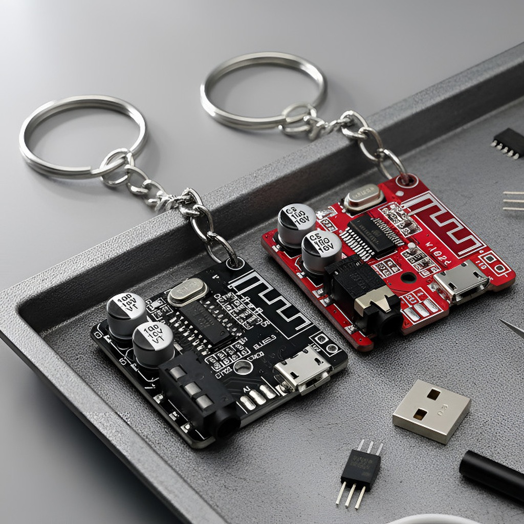 キーホルダー　オリジナル回路基板キーホルダー　テックキーホル - Tech Keychain Accessories のレビューと価格