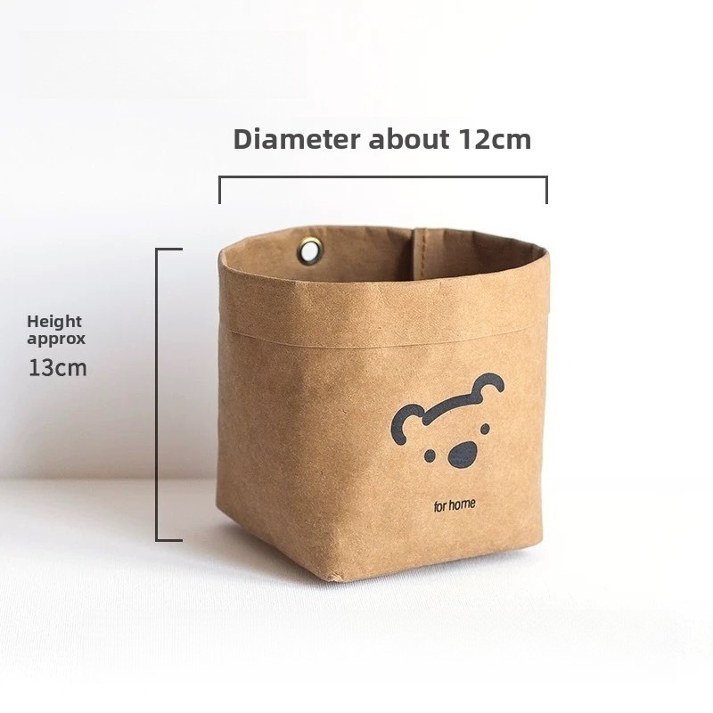 車用収納バケツ 洗えるクラフト紙ゴミ袋 吊り下げ式ゴミポーチ - Tech Accessories Bag のレビューと価格