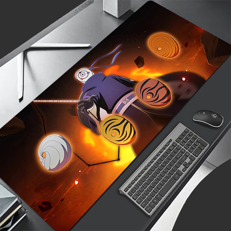 マウスパッドアニメカーペ大型ナルトうちはオビトPCゲーマーコ - Tech Accessories Pc のレビューと価格
