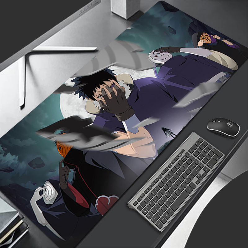 マウスパッドアニメカーペ大型ナルトうちはオビトPCゲーマーコ - Tech Accessories Pc のレビューと価格