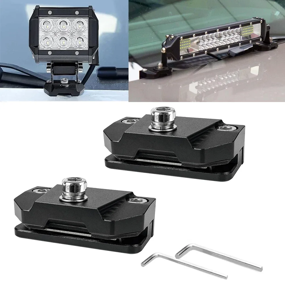 ユニバーサル 2 個フードマウントライトブラケット Led  - Tech Accessories Holder のレビューと価格