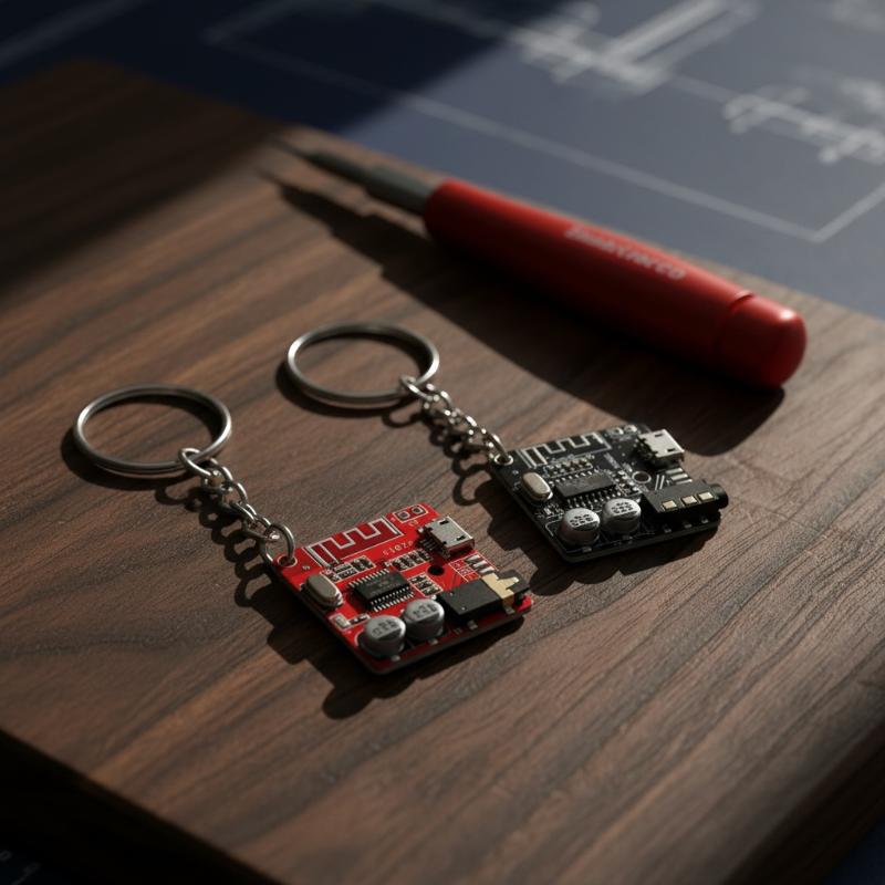 回路基板キーホルダー ミニマリスト レトロ PCB メタルキ - Tech Keychain Accessories のレビューと価格