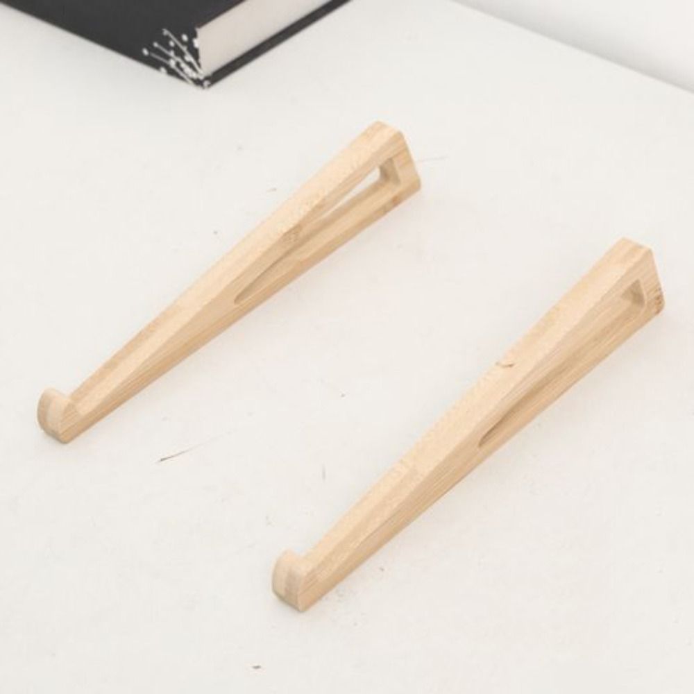 竹製の携帯用ノートパソコンスタンド。人間工学に基づいた設計で - Laptop Stand Bamboo のレビューと価格